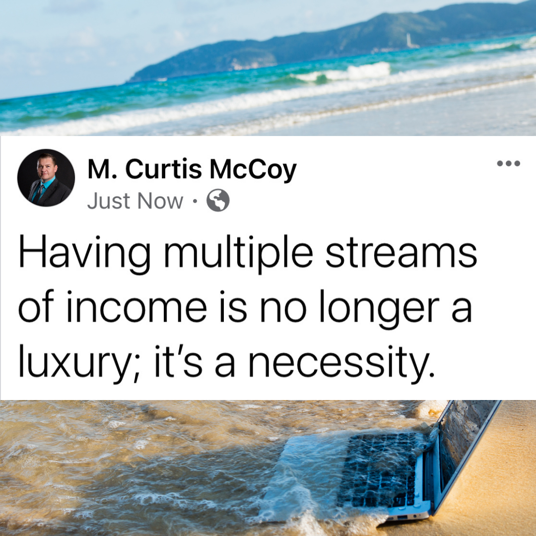 Having multiple streams of income is no longer a luxury; it's a necessity.