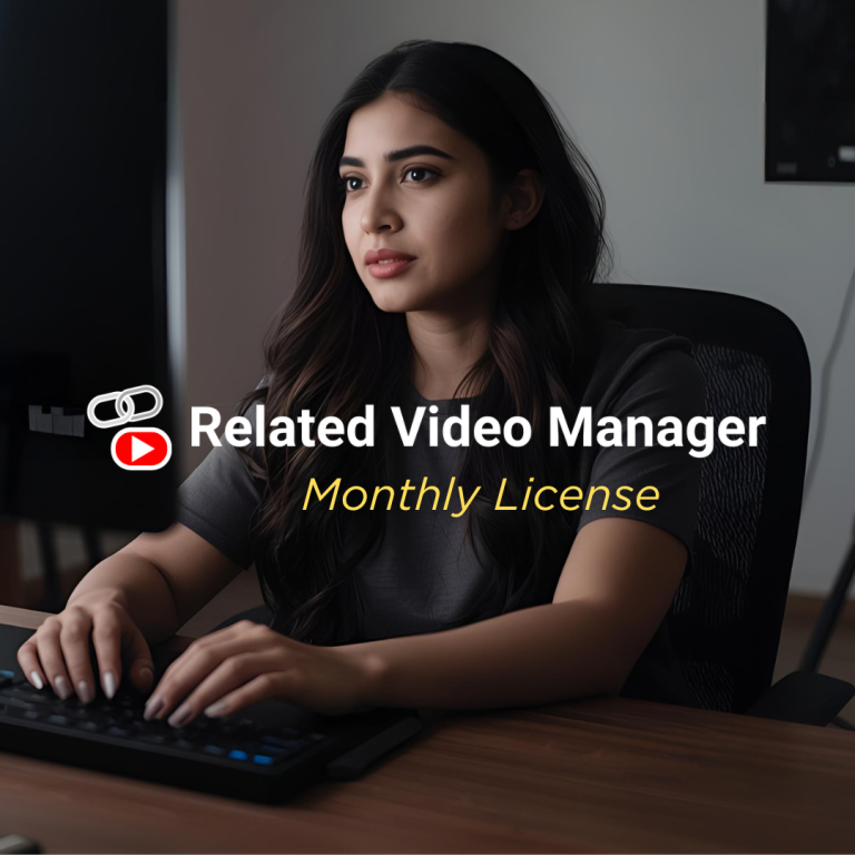 Related Video Manager - Monthly License