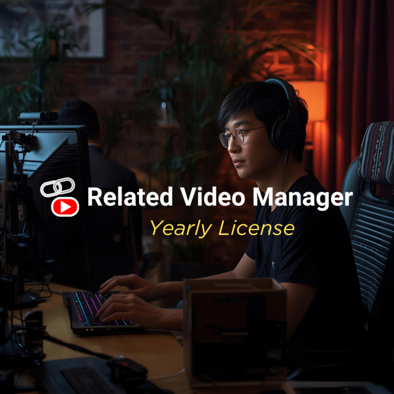 Related Video Manager - Yearly License