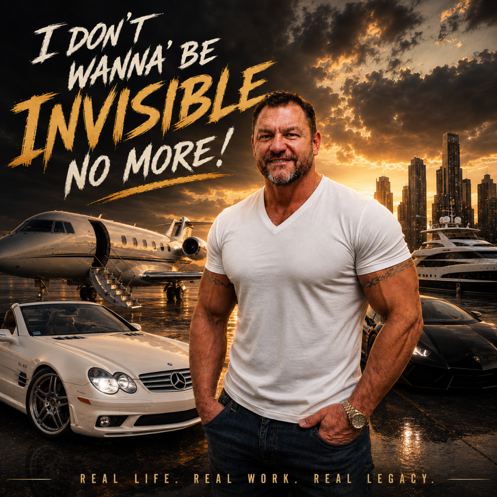 I Don’t Wanna’ Be Invisible No More – Official Single Cover Art by M. Curtis McCoy