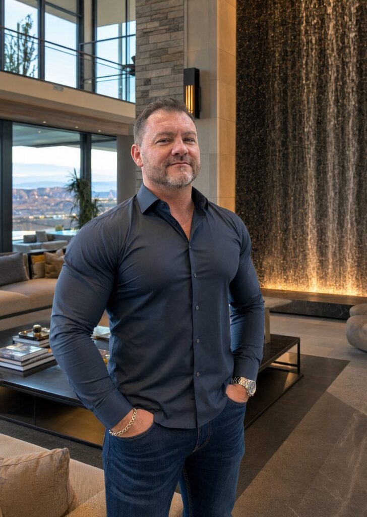 M. Curtis McCoy — branding services and brand strategy consultant in a luxury estate