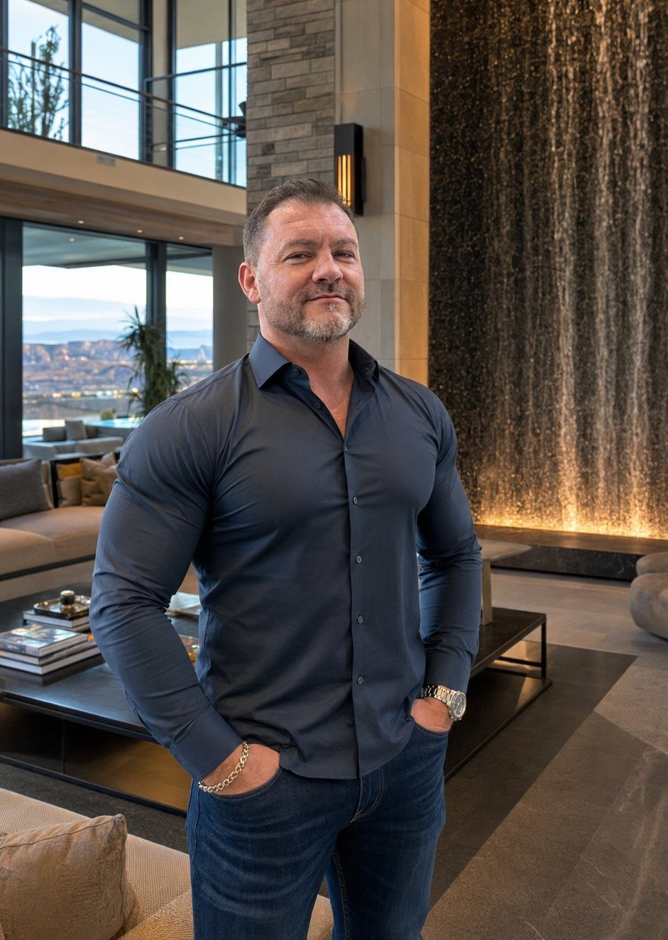 M. Curtis McCoy — branding services and brand strategy consultant in a luxury estate