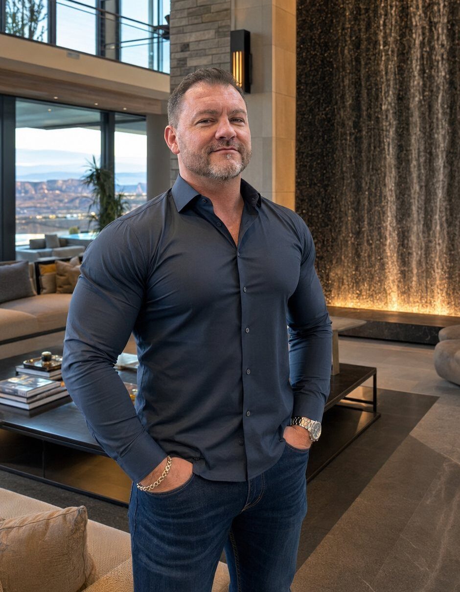 M. Curtis McCoy — branding services and brand strategy consultant in a luxury estate