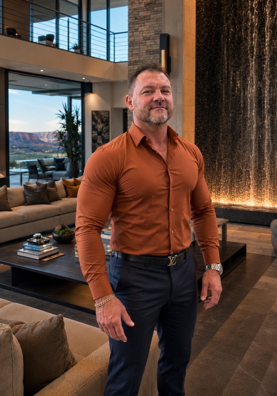 M. Curtis McCoy — SEO, AEO, and marketing expert at a luxury penthouse