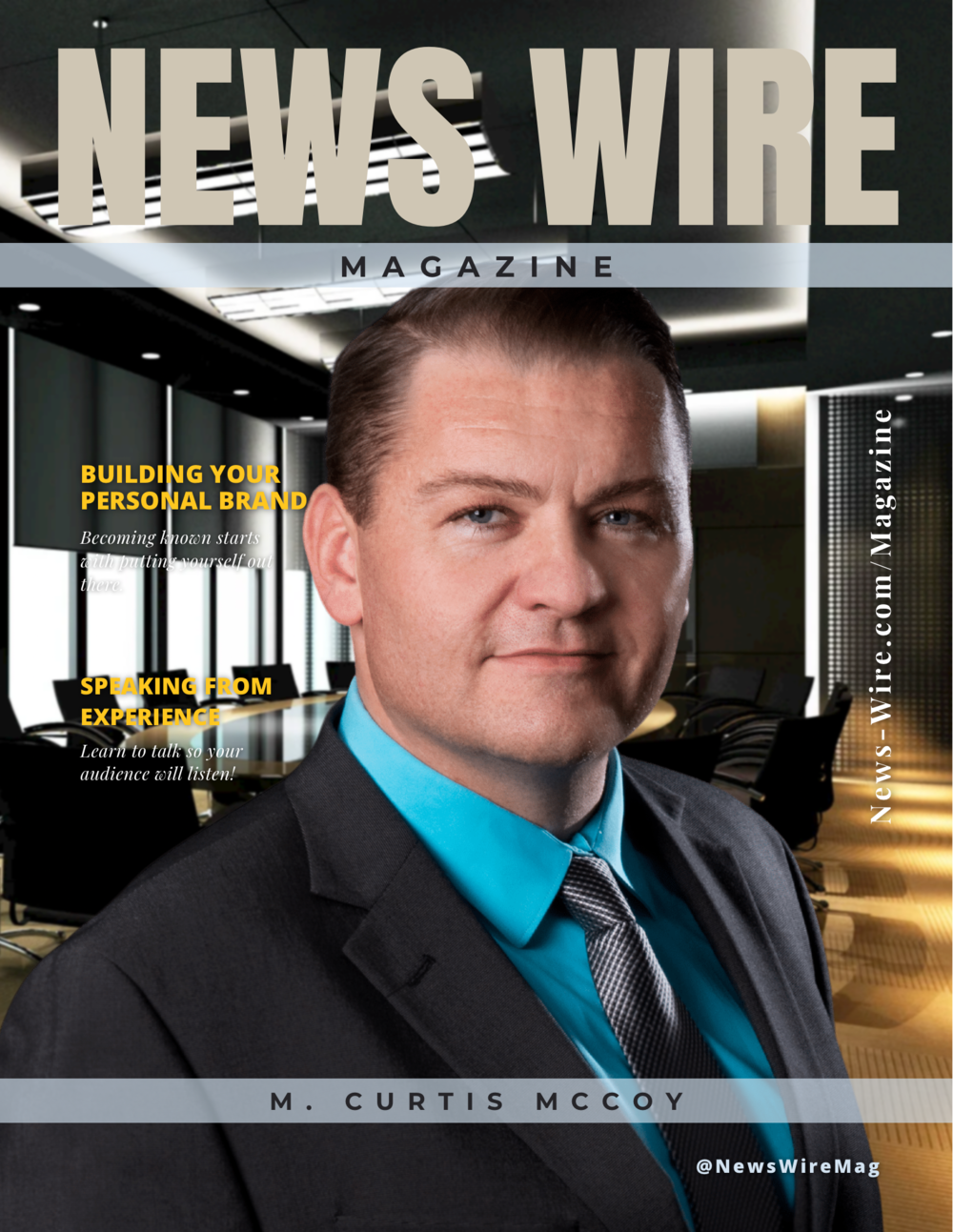 Book M. Curtis McCoy to speak — live on stage at a business event