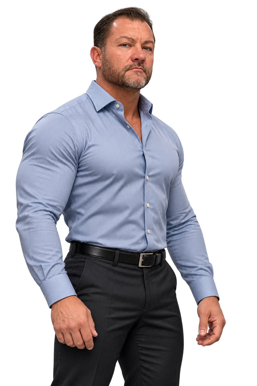 M. Curtis McCoy Light Blue Button Up Shirt