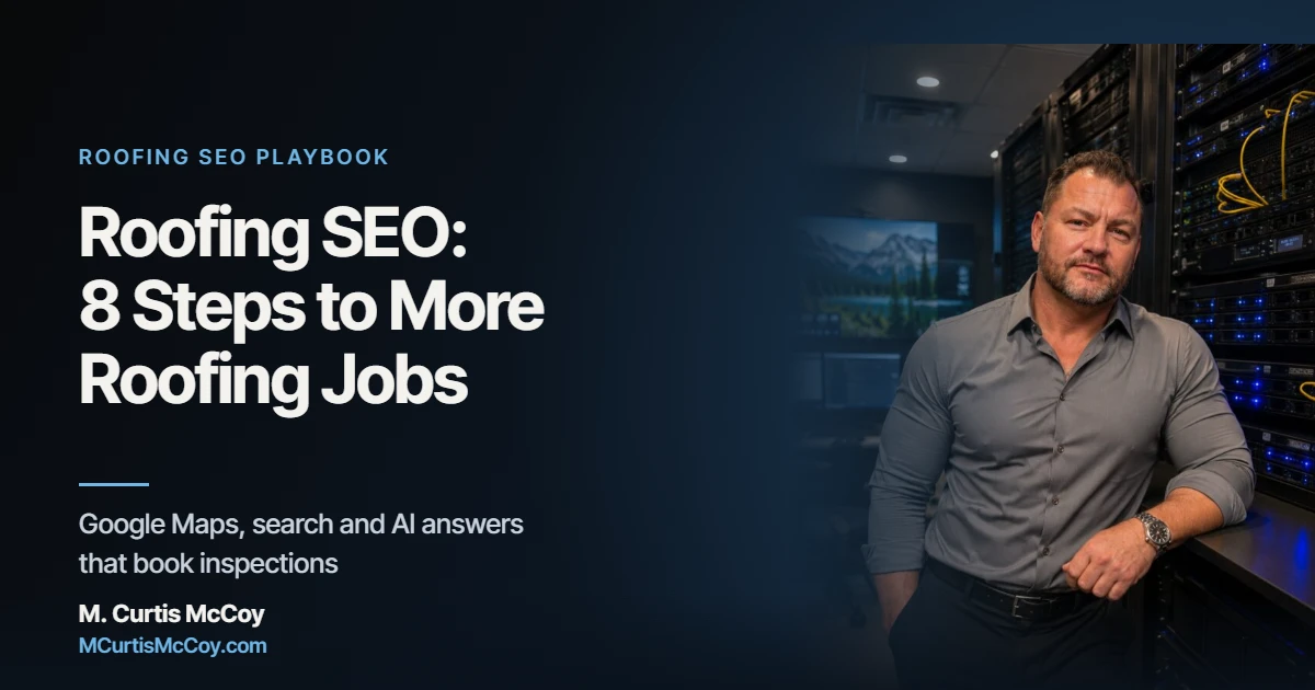 Read more about the article Roofing SEO: The 8-Step Playbook to Get More Roofing Jobs From Google